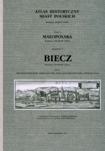 Biecz. Atlas historyczny miast polskich, t. V: Małopolska, z. 7 - okładka
