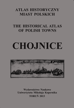 Chojnice. Atlas historyczny miast polskich, t. I: Prusy Królewskie i Warmia, z. 7 - okładka