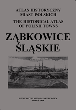 Ząbkowice Śląskie. Atlas historyczny miast polskich, t. IV: Śląsk, z. 17 - okładka