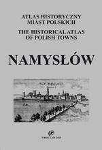 Namysłów. Atlas historyczny miast polskich, t. IV: Śląsk, z. 11 - okładka