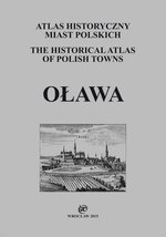 Oława. Atlas historyczny miast polskich, t. IV: Śląsk, z. 12 - okładka