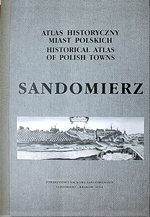 Sandomierz. Atlas historyczny miast polskich, t. V: Małopolska, z. 2 - okładka